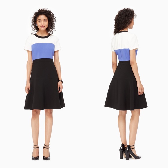 kate spade Dresses & Skirts - Kate Spade Colorblock Crepe Flip Dress